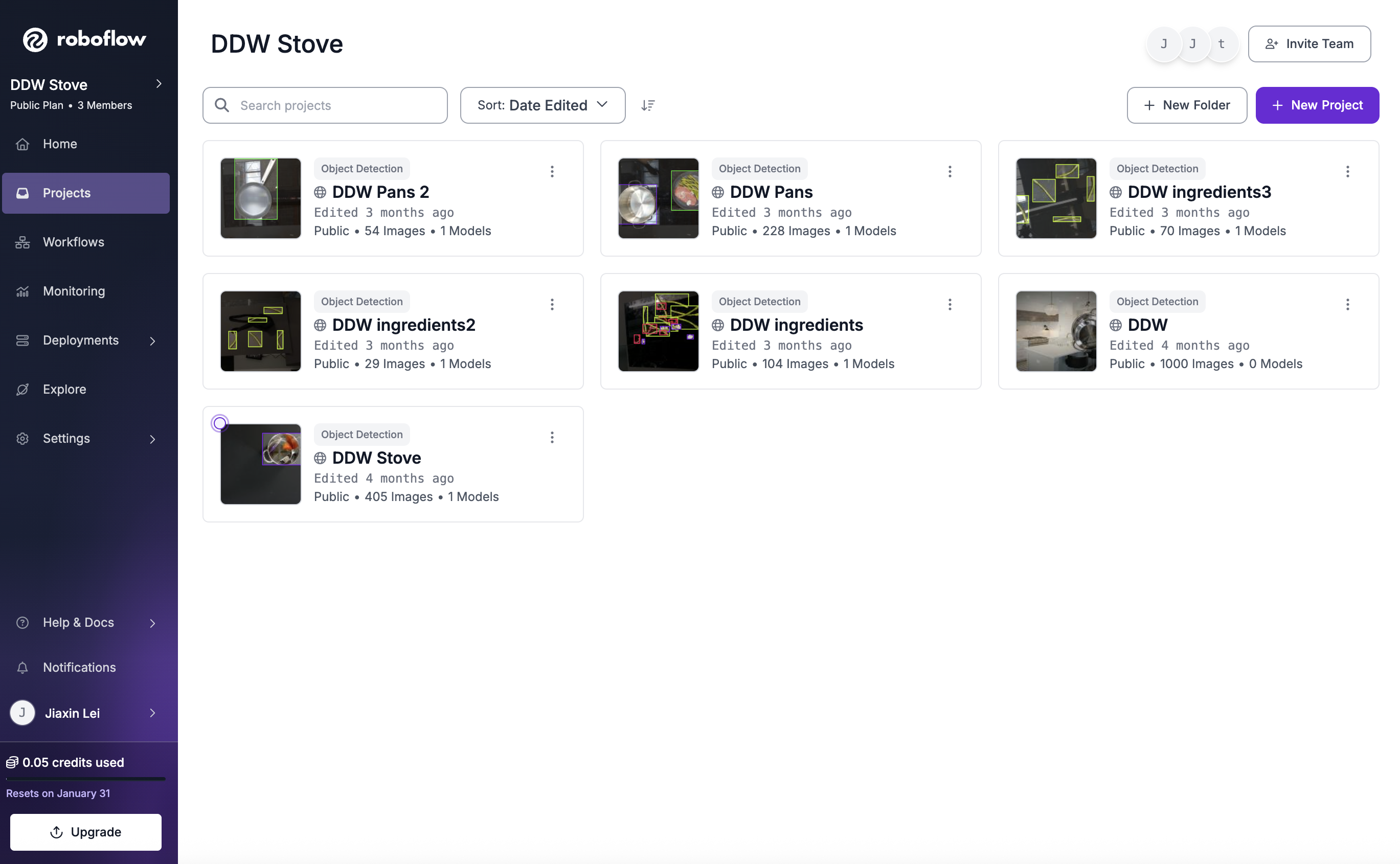 AI recognition pipeline dashboard with camera feeds and detection panels